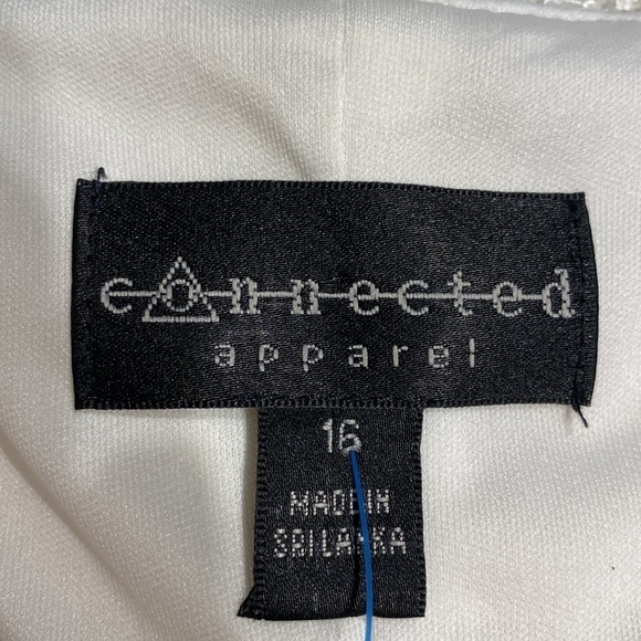 B womens connected dressy lined plus size party blouse 16 - Picture 4 of 5